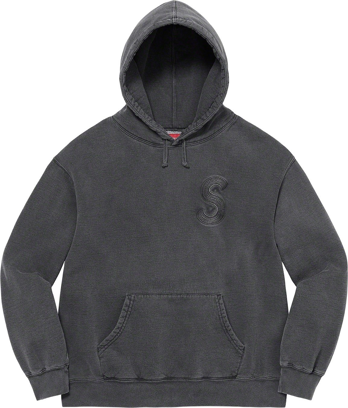 Overdyed S Logo Hooded Sweatshirt view 12